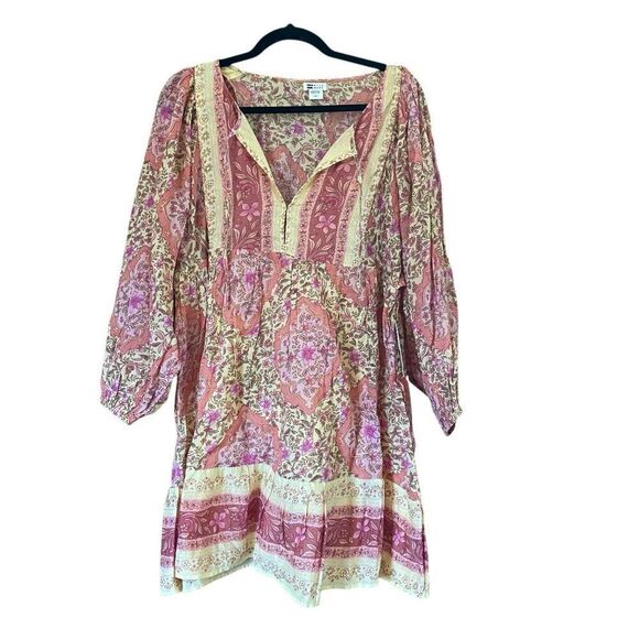 NWT Billabong Cotton Babydoll Floral Sundress - Picture 1 of 9